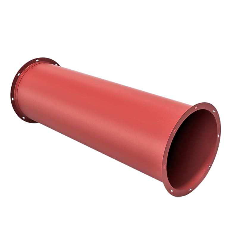 Труба вентиляционная стальная 100х1.5-2 мм 