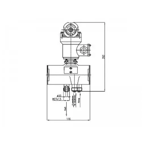 Манипулятор 3-х ходовой с электромагнитным и ручным управлением 587-35.4499-05 (ИTШЛ.49461101-05) 